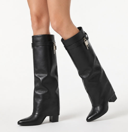 Give boots black