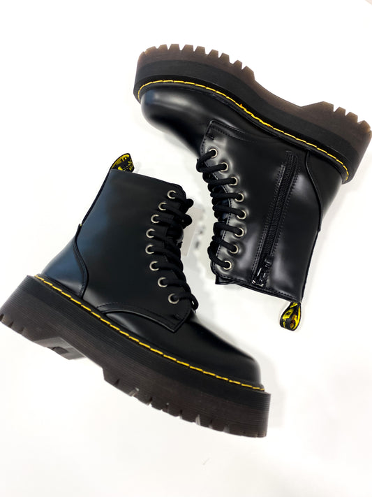 Boots black matte - Topshoes