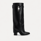 Give boots black