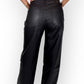 Wide leg ecocuero